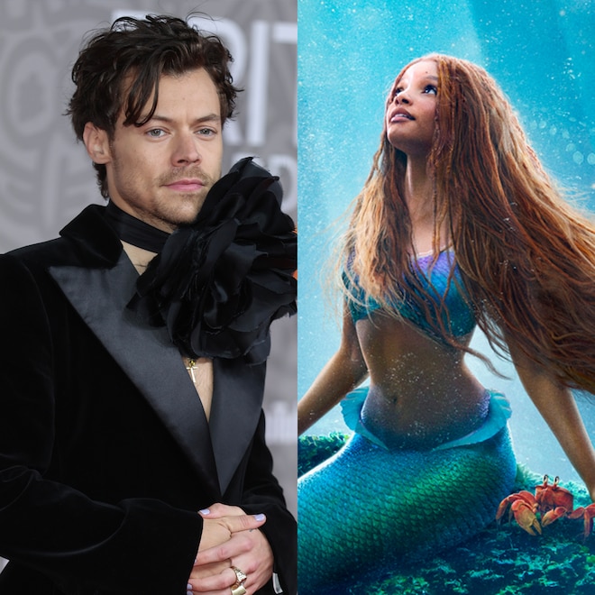 Harry Styles Halle Bailey, The Little Mermaid
